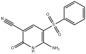 6-AMINO-2-HYDROXY-5-(PHENYLSULFONYL)NICOTINONITRILE