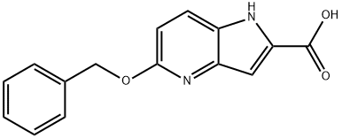 5-(BENZYLOXY)-1H-PYRROLO[3,2-B]PYRIDINE-2-CARBOXYLIC ACID