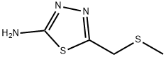 1,3,4-Thiadiazol-2-amine, 5-[(methylthio)methyl]-
