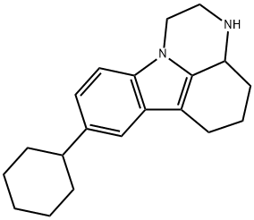 10-CYCLOHEXYL-1,2,3,3A,4,5-HEXAHYDRO-6H-PYRAZINO[1,2,3-L,M]CARBAZOLE