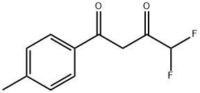 4,4-二氟-1-(对甲苯基)丁烷-1,3-二酮