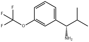 (1S)-2-METHYL-1-[3-(TRIFLUOROMETHOXY)PHENYL]PROPYLAMINE