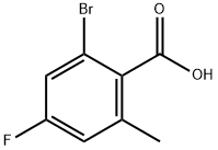Benzoic acid, 2-bromo-4-fluoro-6-methyl-