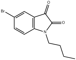 5-溴-1-丁基-吲哚-2,3-二酮