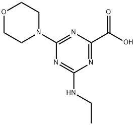 1,3,5-Triazine-2-carboxylic acid, 4-(ethylamino)-6-(4-morpholinyl)-