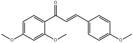 2-Propen-1-one, 1-(2,4-dimethoxyphenyl)-3-(4-methoxyphenyl)-, (2E)-