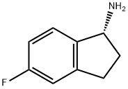 1H-Inden-1-amine, 5-fluoro-2,3-dihydro-, (1R)-