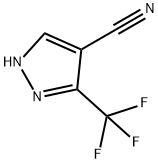 1H-Pyrazole-4-carbonitrile, 3-(trifluoromethyl)-