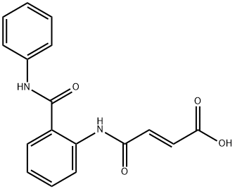 2-Butenoic acid, 4-oxo-4-[[2-[(phenylamino)carbonyl]phenyl]amino]-, (2E)-