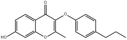 7-HYDROXY-2-METHYL-3-(4-PROPYL-PHENOXY)-CHROMEN-4-ONE