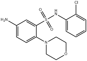 5-amino-N-(2-chlorophenyl)-2-(morpholin-4-yl)benzene-1-sulfonamide