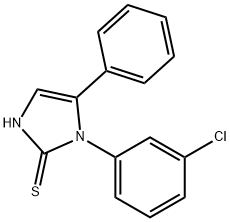 2H-Imidazole-2-thione, 1-(3-chlorophenyl)-1,3-dihydro-5-phenyl-