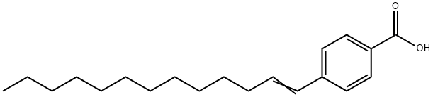 4-[(1E)-tridec-1-en-1-yl]benzoic acid