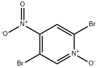Pyridine, 2,5-dibromo-4-nitro-, 1-oxide