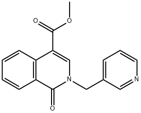 methyl 1-oxo-2-(pyridin-3-ylmethyl)isoquinoline-4-carboxylate