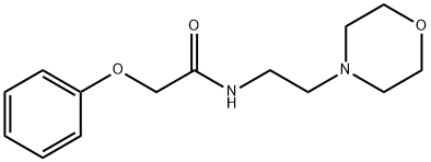 N-(2-MORPHOLIN-4-YLETHYL)-2-PHENOXYETHANAMIDE