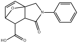 3a,6-Epoxy-3aH-isoindole-7-carboxylic acid, 1,2,3,6,7,7a-hexahydro-1-oxo-2-phenyl-