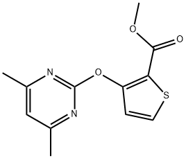 3-[(4,6-Dimethylpyrimidin-2-yl)oxy]-2-(methoxycarbonyl)thiophene