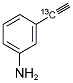 1-(3-氨基苯基)乙炔-1-13C