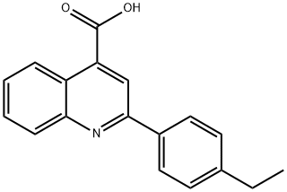 2-(4-乙基苯基)喹啉-4-羧酸