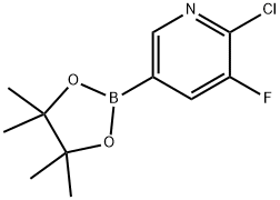 (6-CHLORO-5-FLUOROPYRIDIN-3-YL)BORONIC ACID PINACOL ESTER