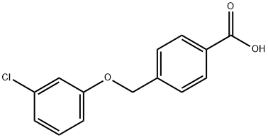 Benzoic acid, 4-[(3-chlorophenoxy)methyl]-