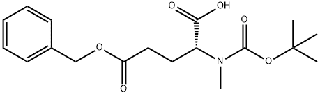 D-Glutamic acid, N-[(1,1-dimethylethoxy)carbonyl]-N-methyl-, 5-(phenylmethyl) ester