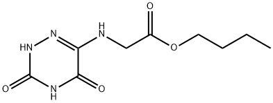 Butyl 2-((3,5-dihydroxy-1,2,4-triazin-6-yl)amino)acetate
