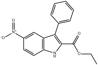 Ethyl 5-nitro-3-phenyl-1H-indole-2-carboxylate
