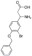 3-[4-(Benzyloxy)-3-bromophenyl]-β-alanine