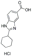 2-CYCLOHEXYL-1 H-BENZOIMIDAZOLE-5-CARBOXYLIC ACID HYDROCHLORIDE