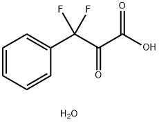 3,3-DIFLUORO-3-PHENYL-2-OXOPROPIONIC ACID MONOHYDRATE