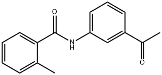 N-(3-ethanoylphenyl)-2-methyl-benzamide
