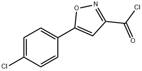 3-Isoxazolecarbonyl chloride, 5-(4-chlorophenyl)-