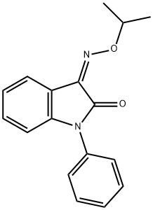 (3Z)-1-phenyl-3-[(propan-2-yloxy)imino]-2,3-dihydro-1H-indol-2-one