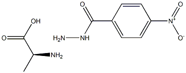 N-p-nitrobenzoyl-hydrazine-alanine