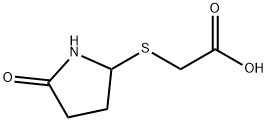 Acetic acid, 2-[(5-oxo-2-pyrrolidinyl)thio]-