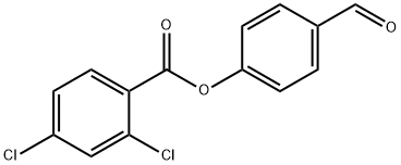 Benzoic acid, 2,4-dichloro-, 4-formylphenyl ester