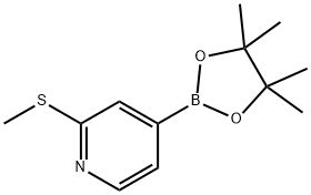 2-(Methylthio)-4-(4,4,5,5-tetraMethyl-1,3,2-dioxaborolan-2-yl)pyridine