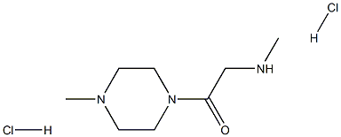 2-METHYLAMINO-1-(4-METHYL-PIPERAZIN-1-YL)-ETHANONE 2 HCL