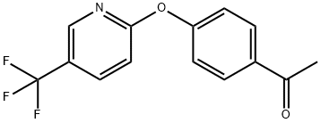 1-(4-{[5-(三氟甲基)吡啶-2-基]氧基}苯基)乙酮