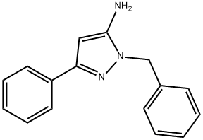 5-phenyl-2-(phenylmethyl)-3-pyrazolamine