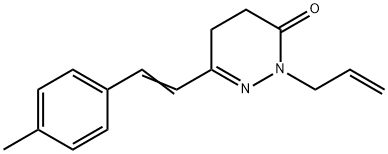6-[(E)-2-(4-methylphenyl)ethenyl]-2-(prop-2-en-1-yl)-2,3,4,5-tetrahydropyridazin-3-one