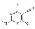 4,6-DICHLORO-2-(METHYLTHIO)PYRIMIDINE-5-CARBONITRILE