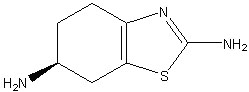 (+)-2,6-Diamino-4,5,6,7-Tetrahydrobenzothiazole