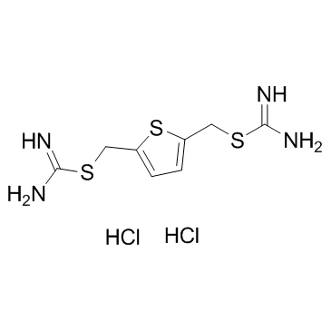 Carbamimidothioic acid 2,5-thiophenediylbis(methylene) ester dihydrochloride