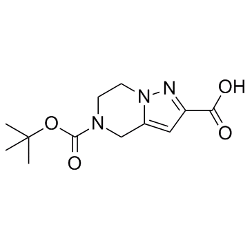 Pyrazolo[1,5-a]pyrazine-2,5(4H)-dicarboxylic acid, 6,7-dihydro-,5-(1,1-dimethylethyl) ester