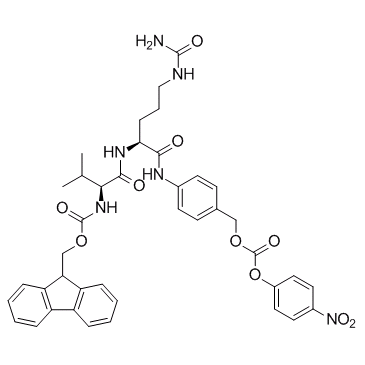 {4-[(2S)-5-(carbamoylamino)-2-[(2S)-2-({[(9H-fluoren-9-yl)methoxy]carbonyl}amino)-3-methylbutanamido]pentanamido]phenyl}methyl 4-nitrophenyl carbonate
