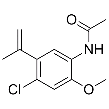 Acetamide, N-[4-chloro-2-methoxy-5-(1-methylethenyl)phenyl]-