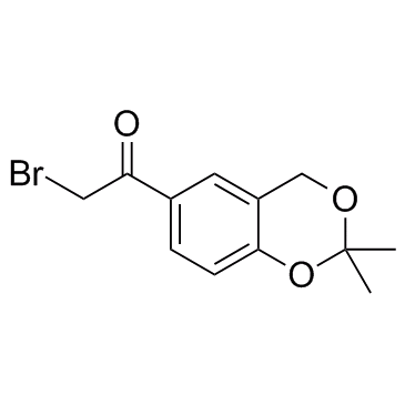 2-溴-1-(2,2-二甲基-4H-苯并[D][1,3]二氧杂环己烯-6-基)乙酮
